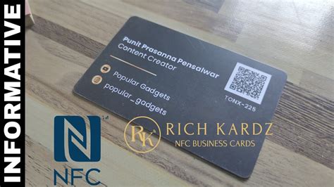 NFC Business Card Rich Kardz, All your business info and.